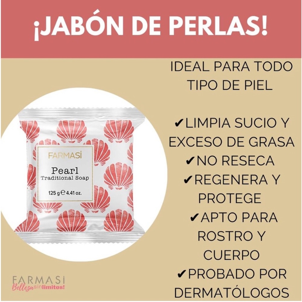 FARMASI PEARL TRADITIONAL SOAP (1 SOAP)